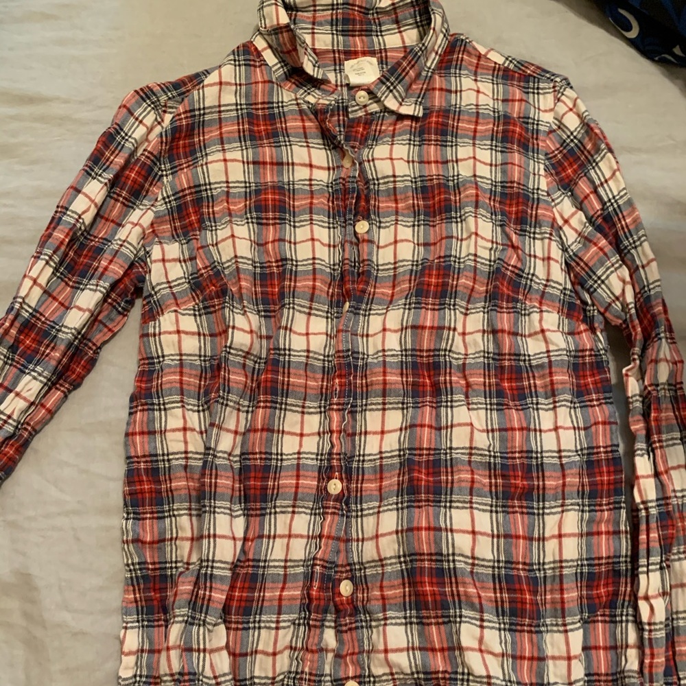 j crew flannel